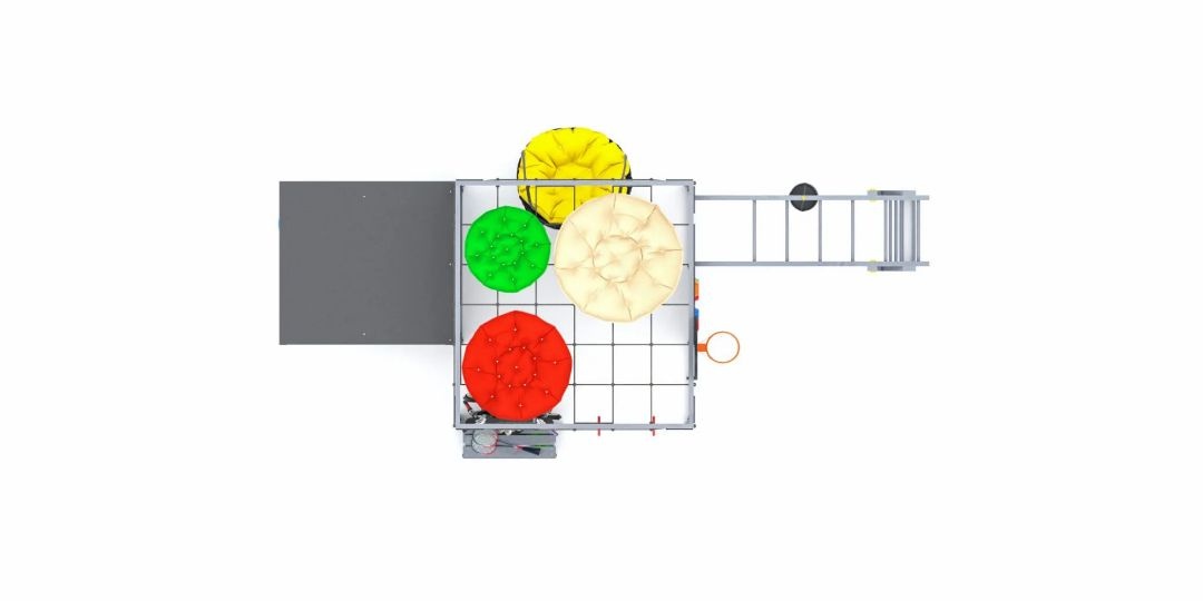 Детская площадка Савушка КУБ–4 (Серый) с подушками и песочницей