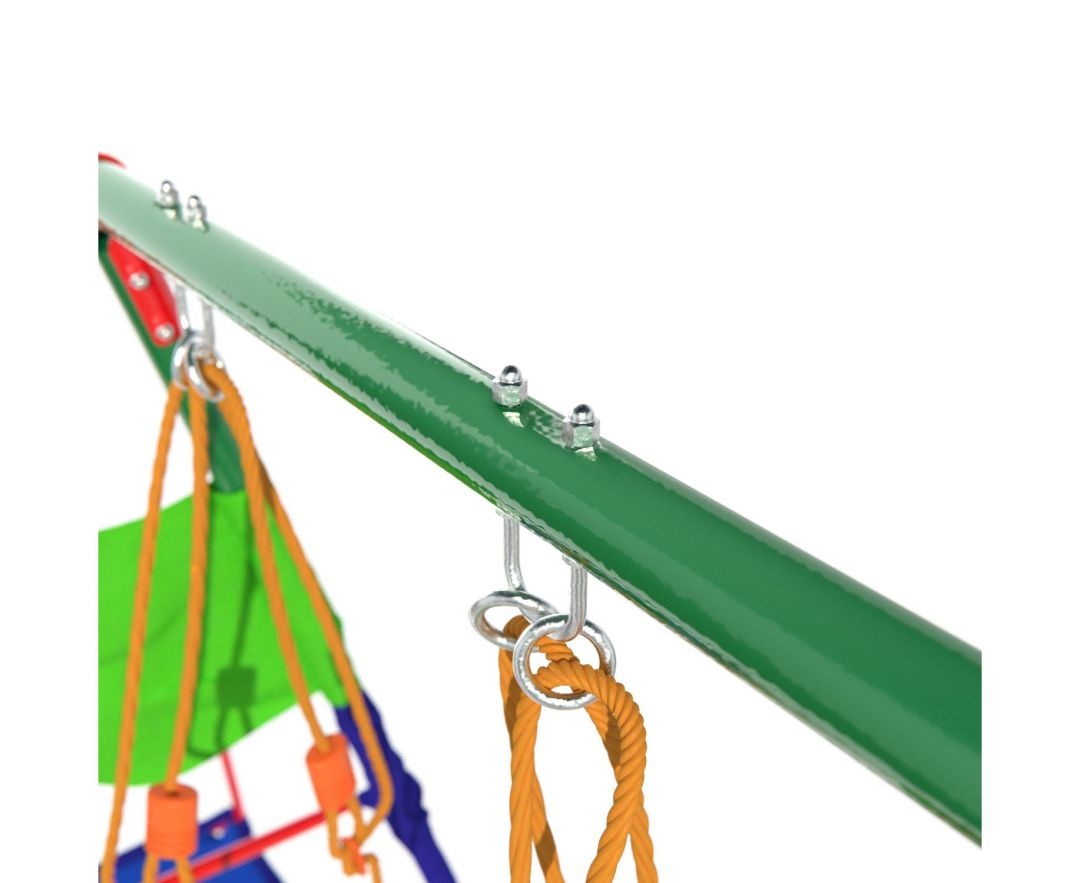 Детский игровой комплекс с горкой и батутом DFC MTS-01