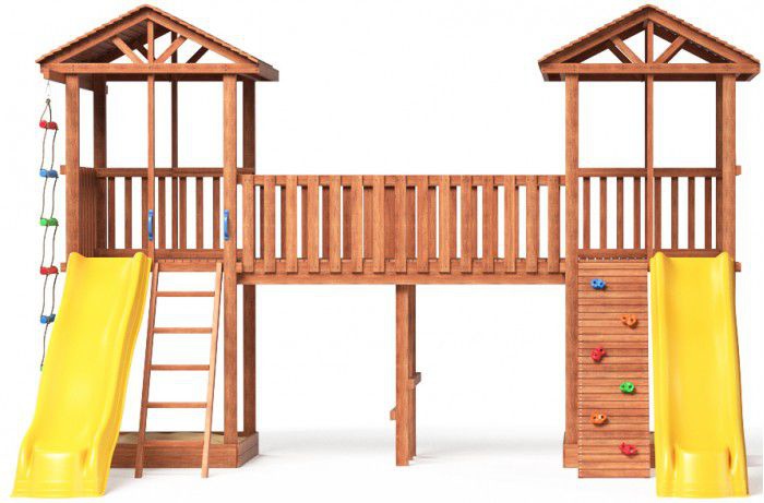 Детская площадка Можга Спортивный городок 6 с узким скалодромом