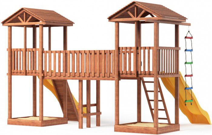 Детская площадка Можга Спортивный городок 6 с узким скалодромом