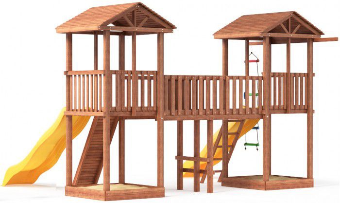 Детская площадка Можга Спортивный городок 6 с узким скалодромом