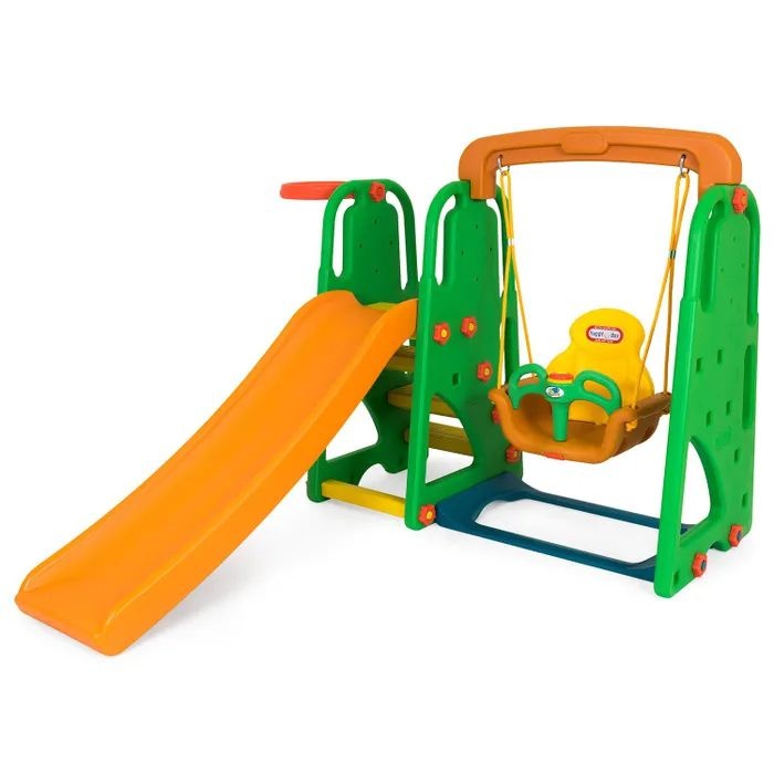 Детский пластиковый игровой комплекс Happy Box Винни Пух JM-831P