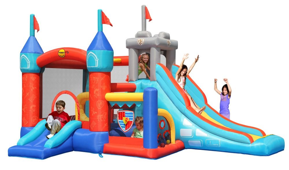 Надувной батут Happy Hop Цитадель 3 в 1