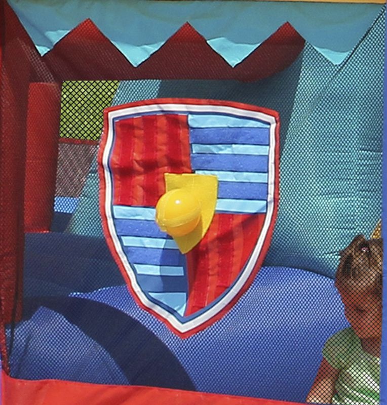 Надувной батут Happy Hop Цитадель 3 в 1