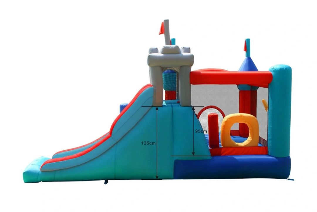 Надувной батут Happy Hop Цитадель 3 в 1