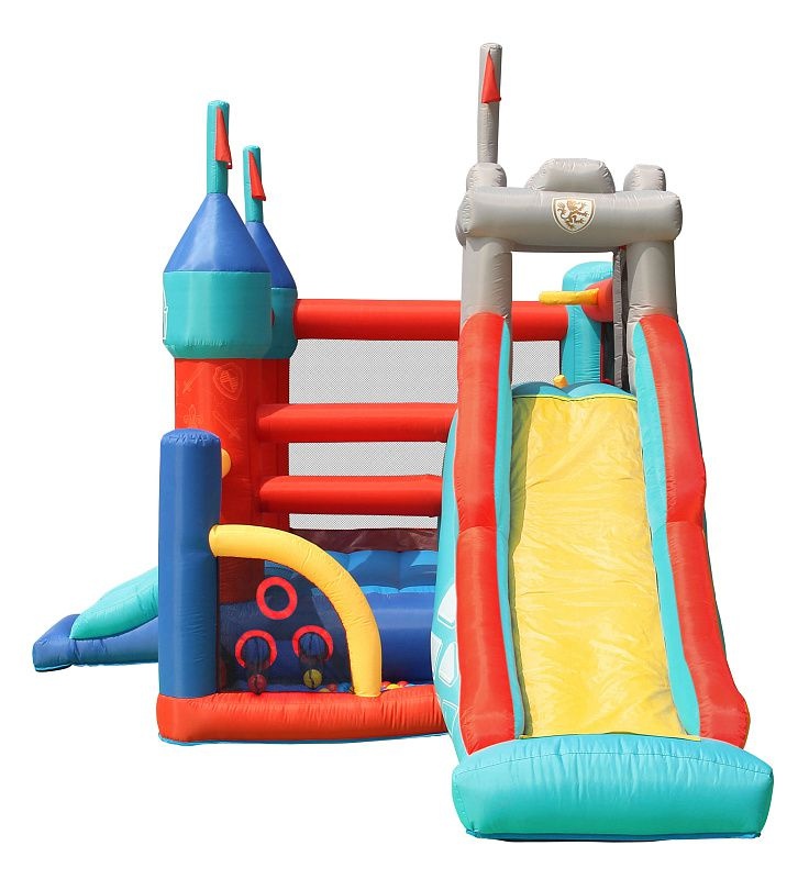 Надувной батут Happy Hop Цитадель 3 в 1