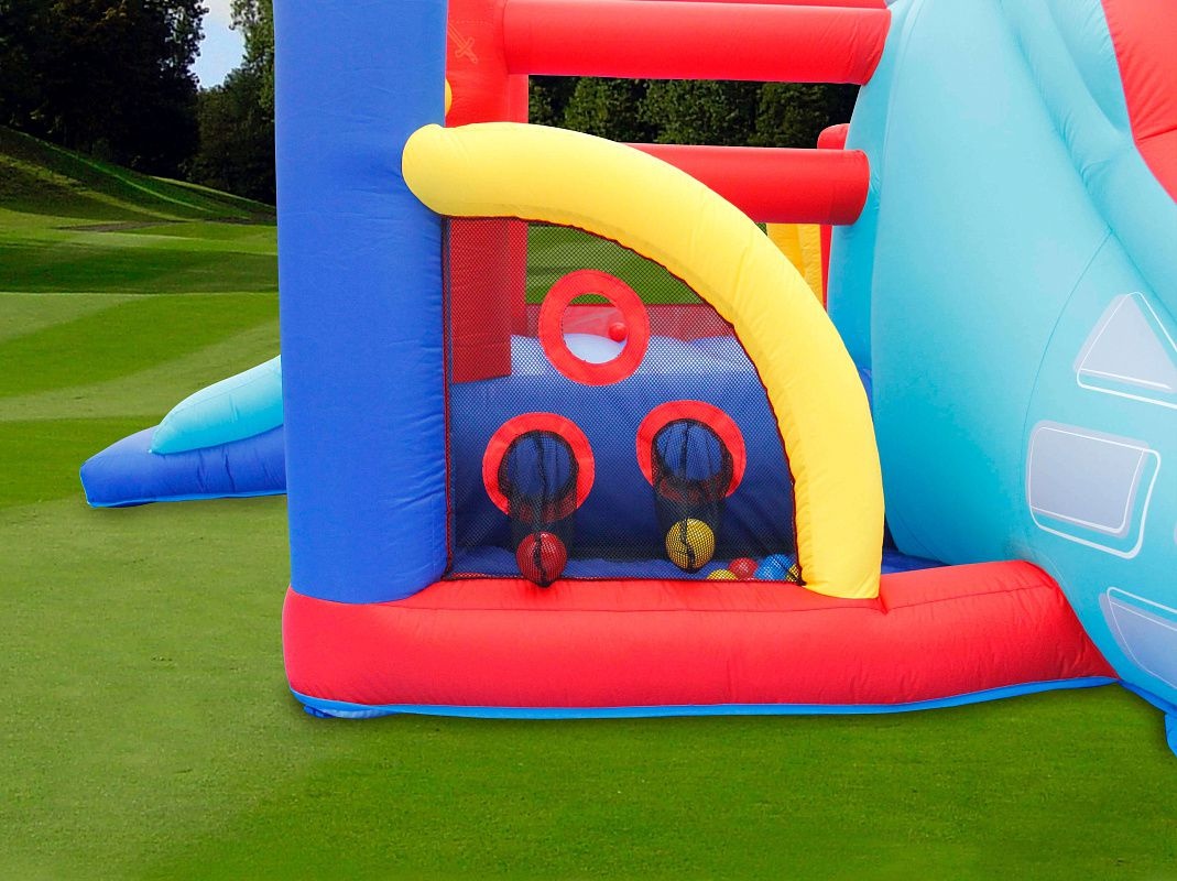 Надувной батут Happy Hop Цитадель 3 в 1