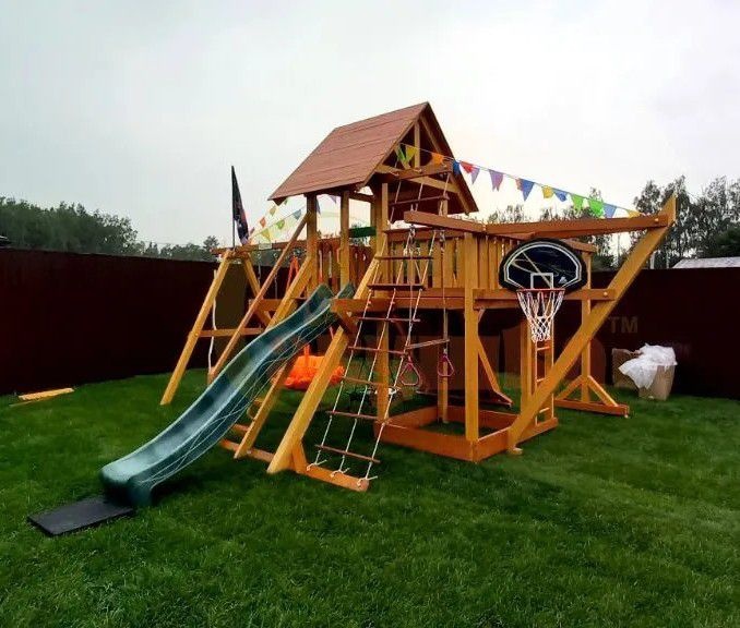 Детская игровая площадка Савушка Lux 6