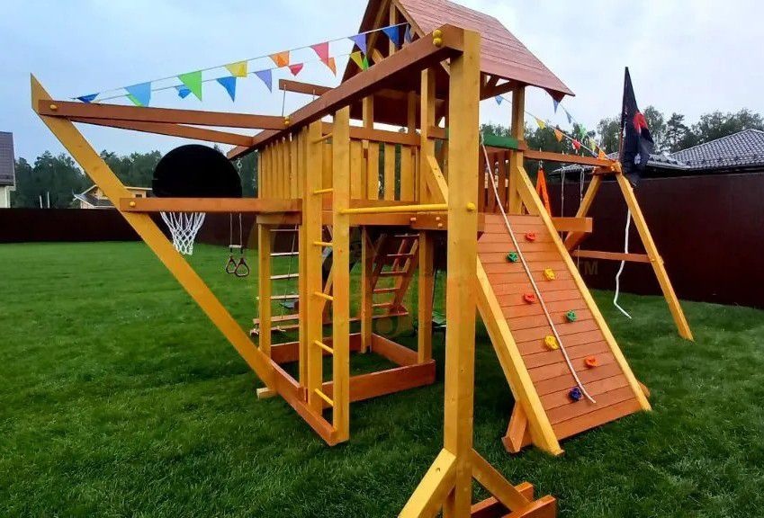 Детская игровая площадка Савушка Lux 6
