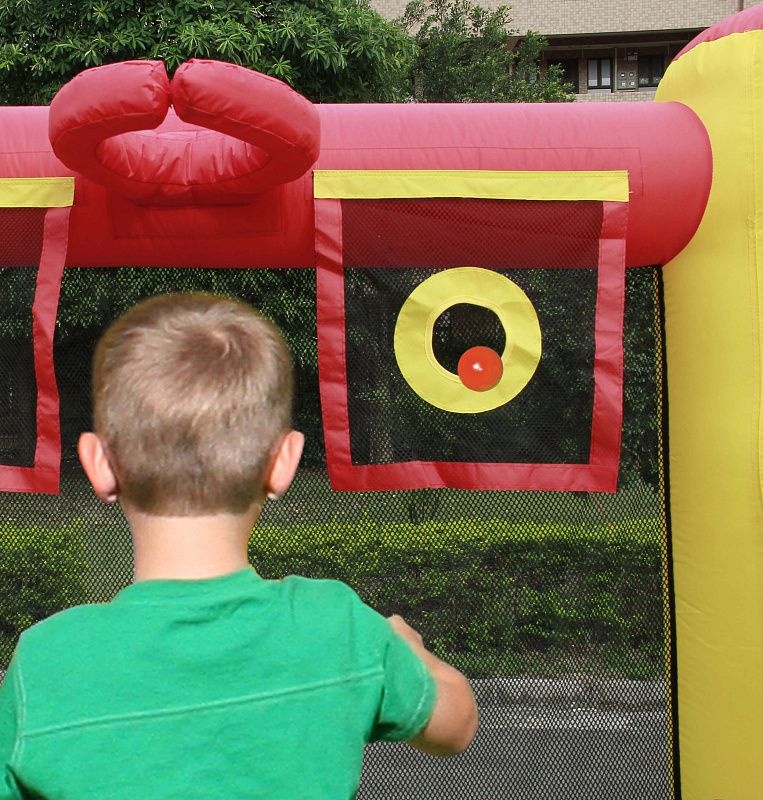 Надувной батут Happy Hop Игровой центр 11 в 1