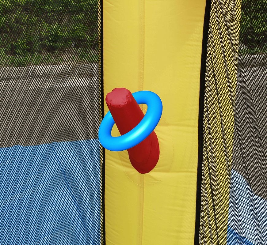 Надувной батут Happy Hop Игровой центр 11 в 1