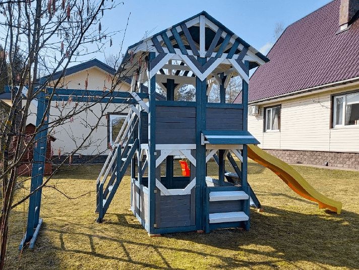 Детская игровая площадка Савушка PlayHouse-1