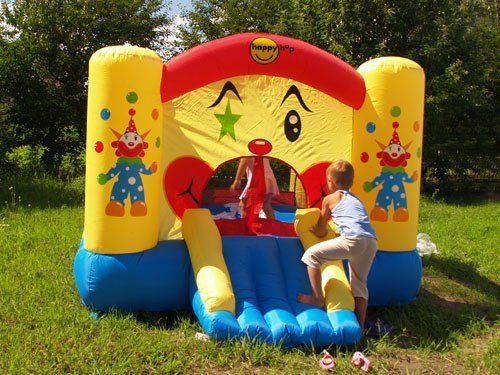 Надувной батут Happy Hop Забавный клоун