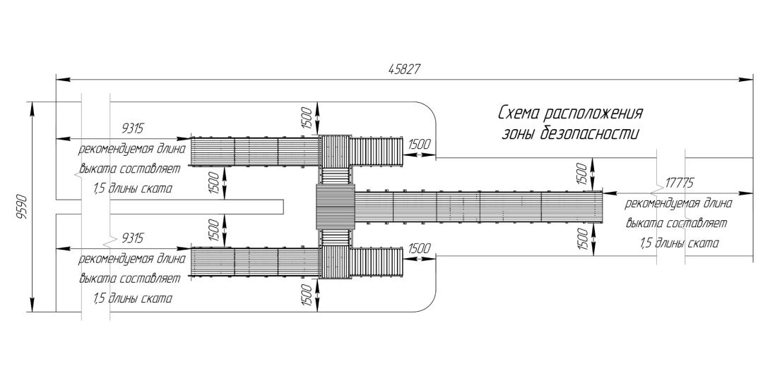 Зимняя горка Савушка Зима Wood-11