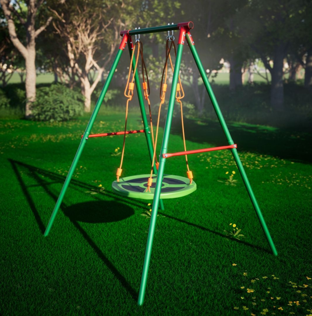 Детские уличные качели SSN-02R