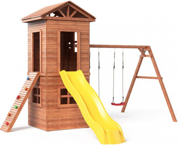 Детская площадка Можга Спортивный городок 8 c узким скалодромом