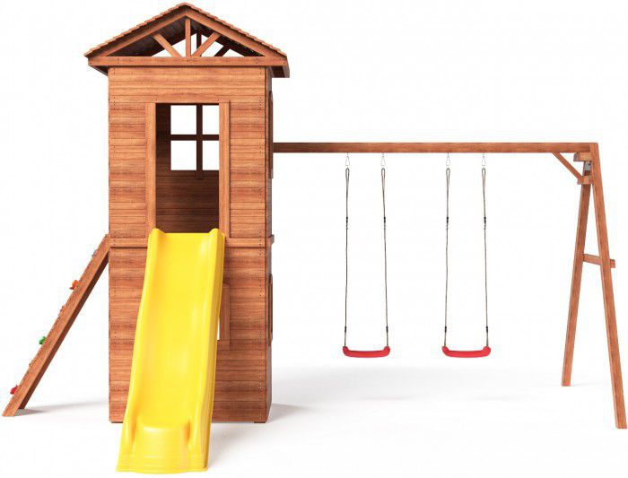 Детская площадка Можга Спортивный городок 8 c узким скалодромом