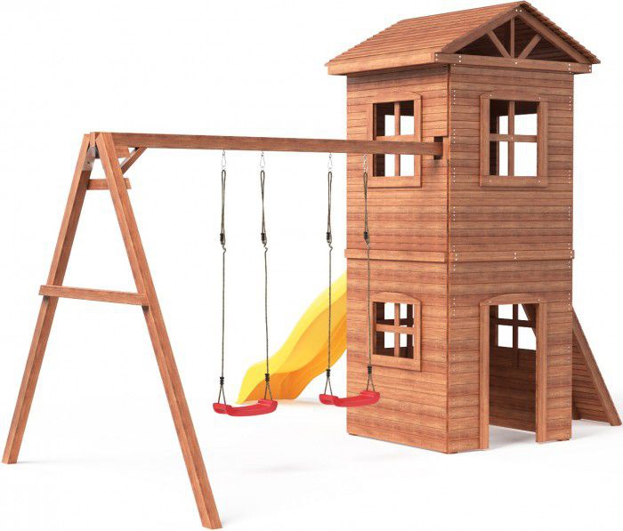 Детская площадка Можга Спортивный городок 8 c узким скалодромом