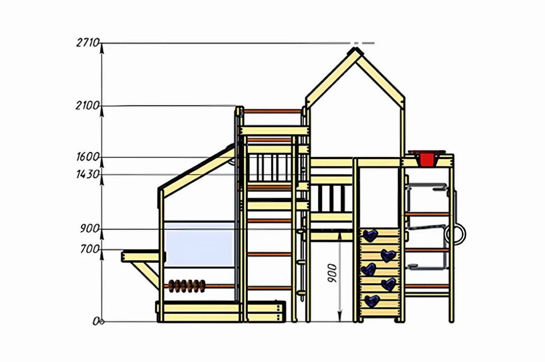 Детская площадка для дачи IgraGrad В3
