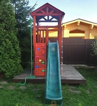 Детская игровая площадка Igragrad Панда Фани Tower скалодром