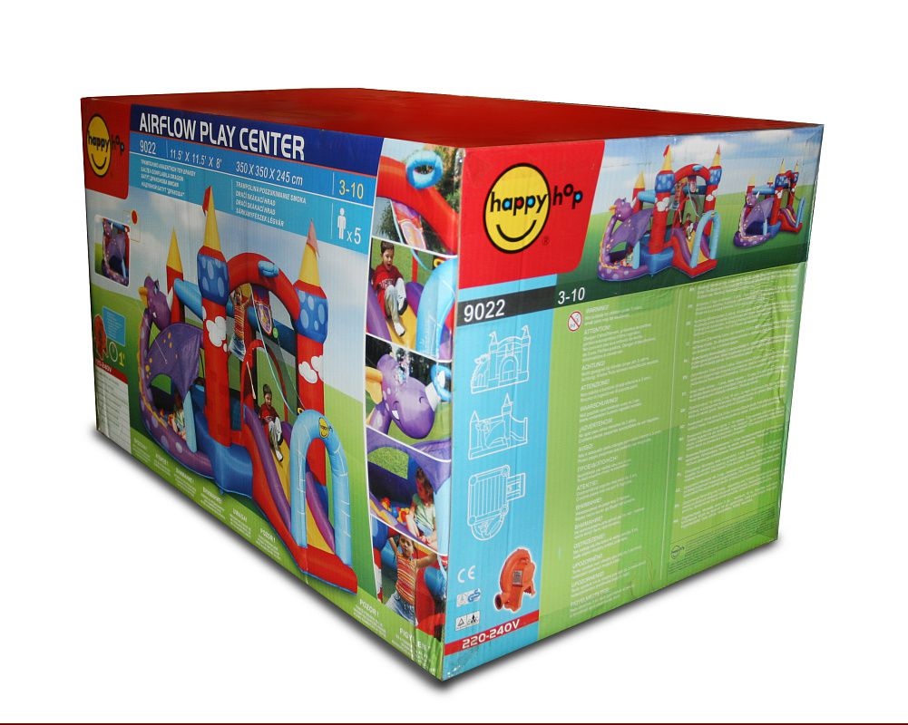 Надувной батут Happy Hop Дракоша