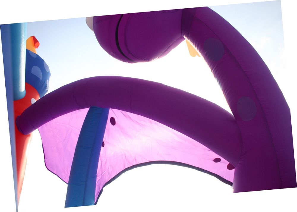 Надувной батут Happy Hop Дракоша