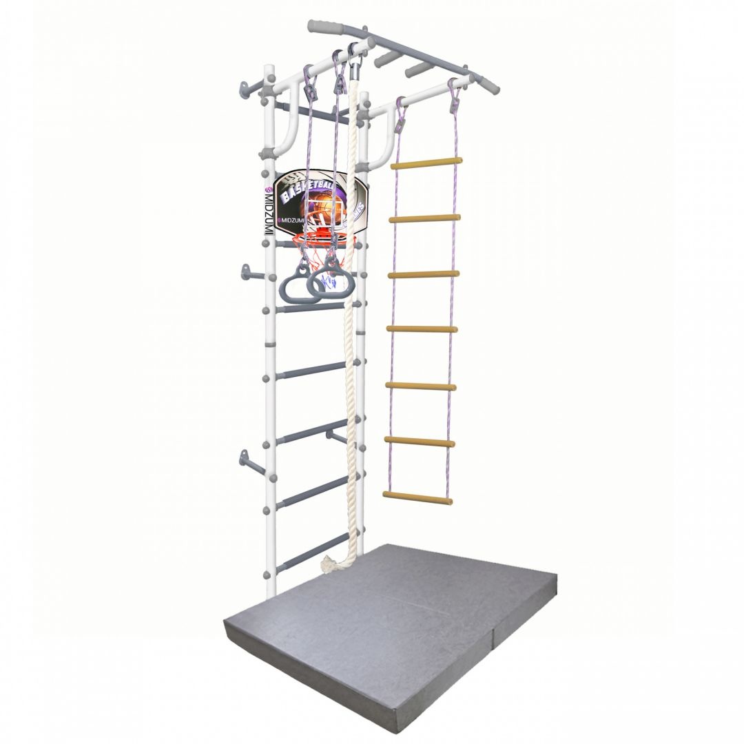 Шведская стенка Midzumi Niji Kabe Basketball Shield c матом №4