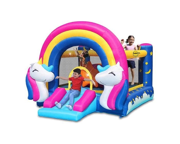Надувной батут Happy Hop Сказочный единорог