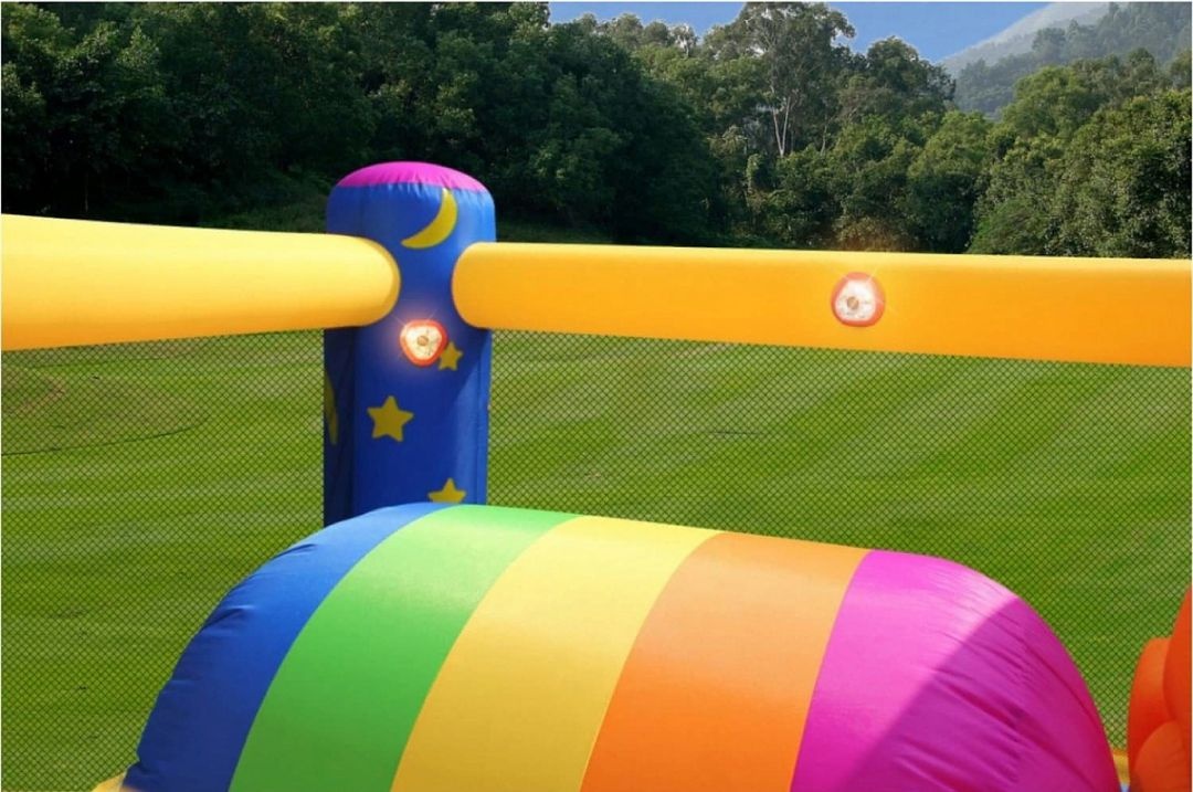 Надувной батут Happy Hop Сказочный единорог