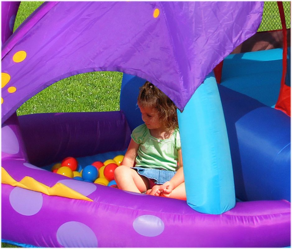 Надувной батут Happy Hop Дракоша