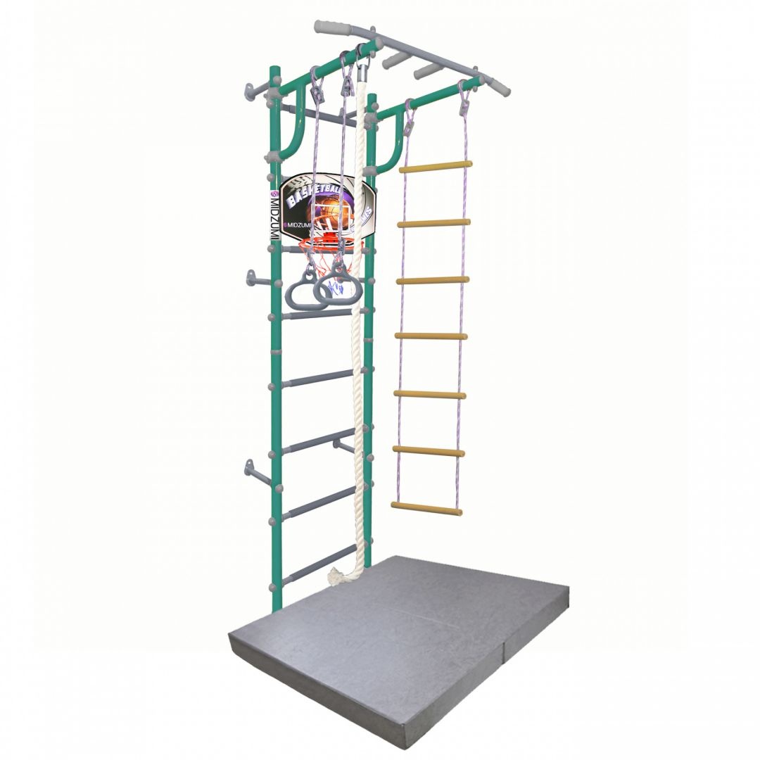Шведская стенка Midzumi Niji Kabe Basketball Shield c матом №4