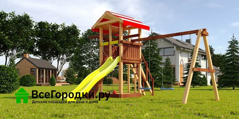 Детская игровая площадка Савушка 4 сезона 3