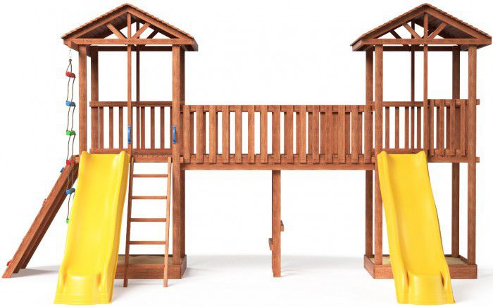 Детская площадка Можга Спортивный городок 6 с широким скалодромом