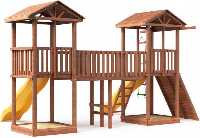 Детская площадка Можга Спортивный городок 6 с широким скалодромом