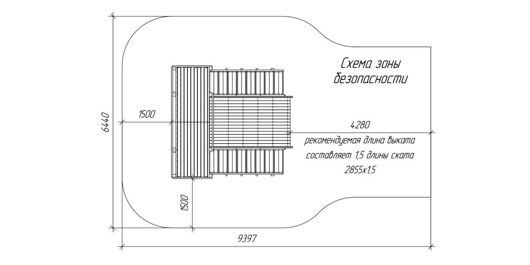 Зимняя деревянная игровая горка Савушка Зима Wood-4