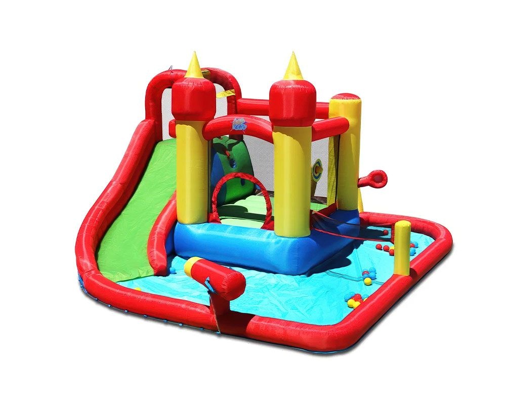 Надувной Водный Батут HAPPY HOP Супер Скольжение 9016