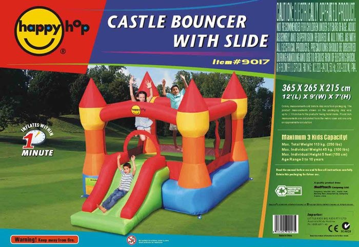 Надувной батут Happy Hop Супер прыжок