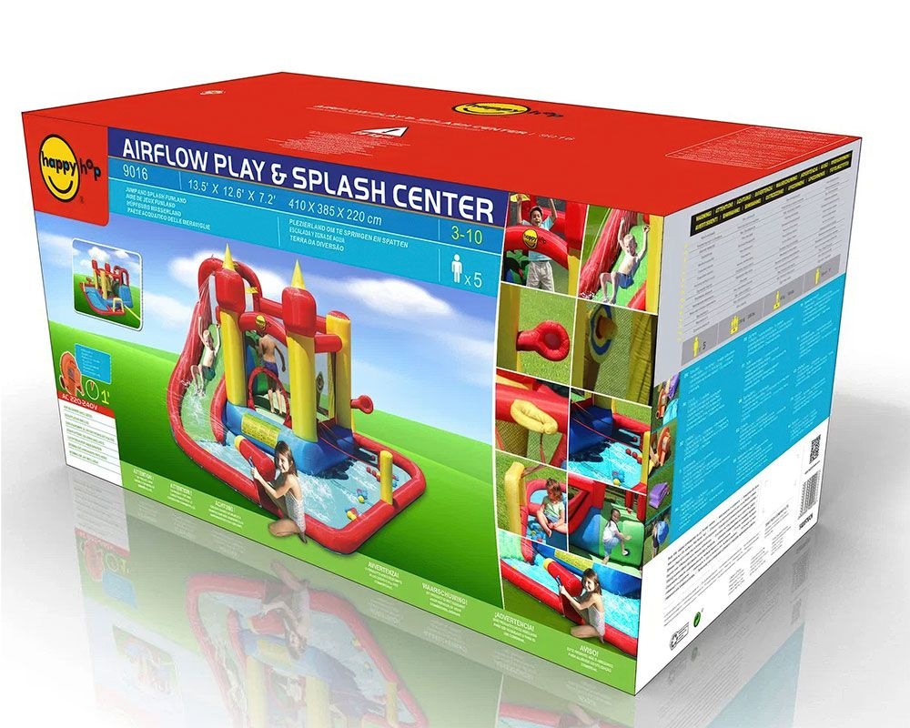 Надувной Водный Батут HAPPY HOP Супер Скольжение 9016