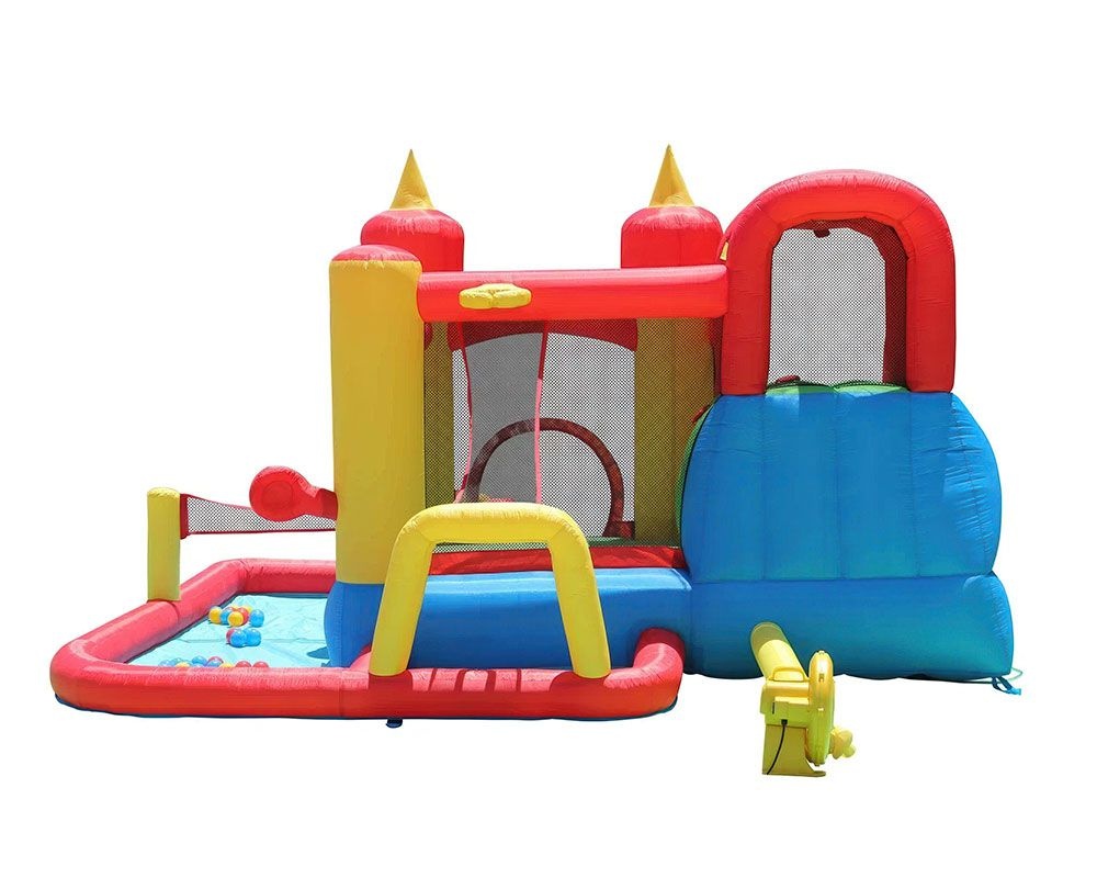 Надувной Водный Батут HAPPY HOP Супер Скольжение 9016