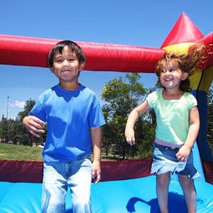 Надувной батут Happy Hop Супер прыжок