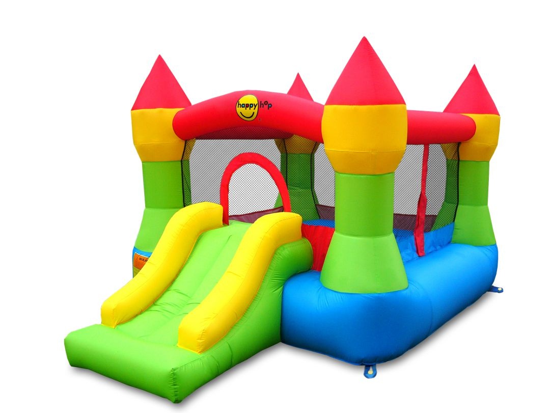 Надувной батут Happy Hop Супер-прыжок-2 9917