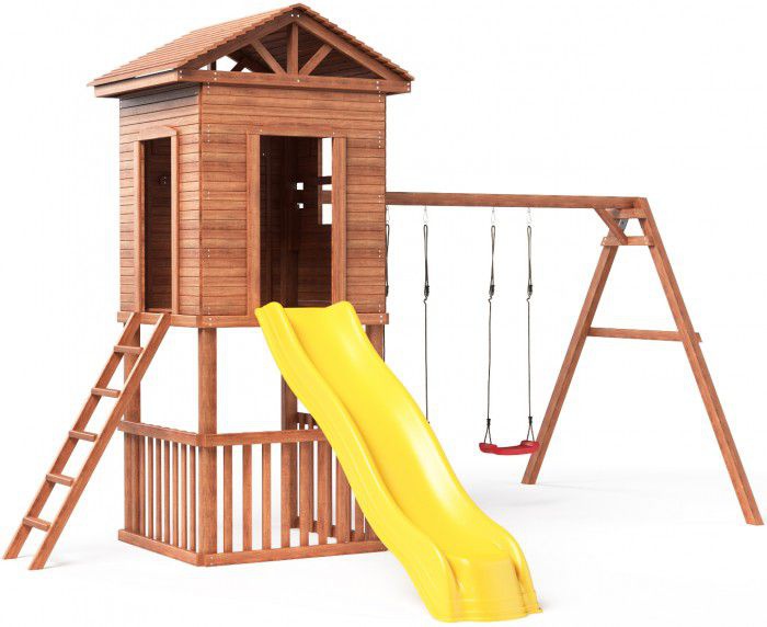 Детская площадка Можга Спортивный городок Избушка