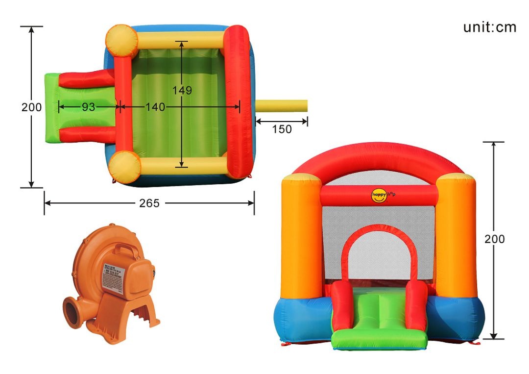 Надувной батут Happy Hop Веселый досуг