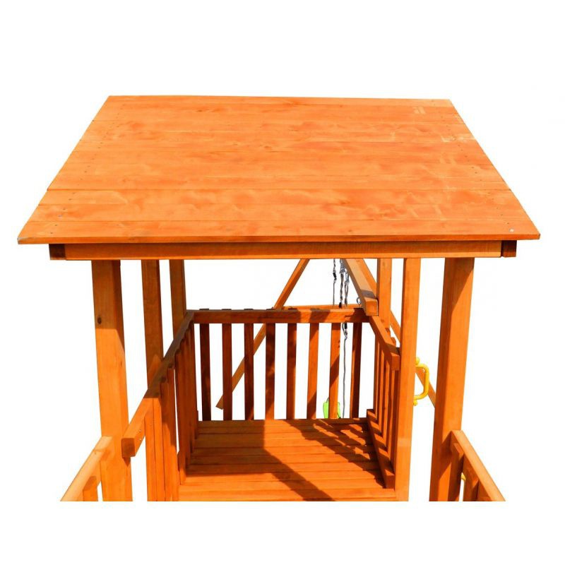 Детская площадка Моржа Спортивный городок 7 крыша тент