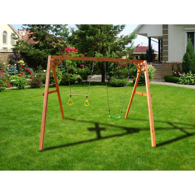 Детские качели уличные Можга с трапецией