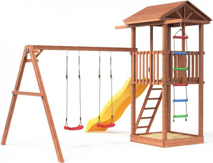 Детская площадка Можга Спортивный городок 1 с качелями