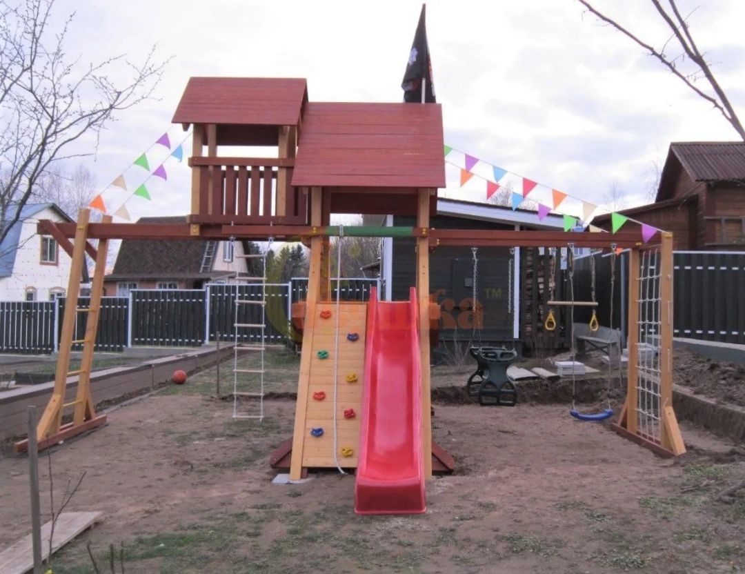 Детская игровая площадка Савушка Lux 10