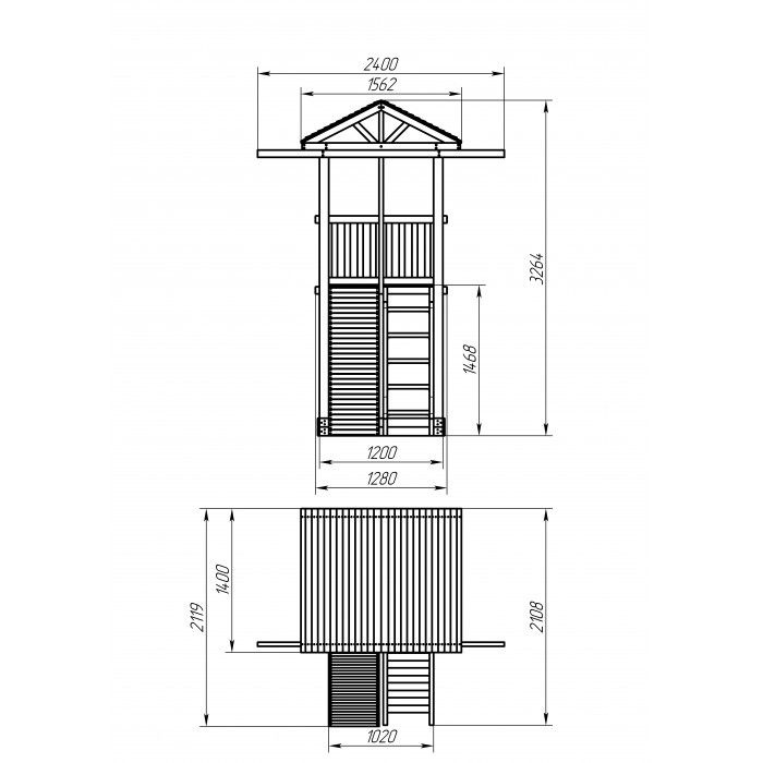 Детская площадка Можга Спортивный городок 2