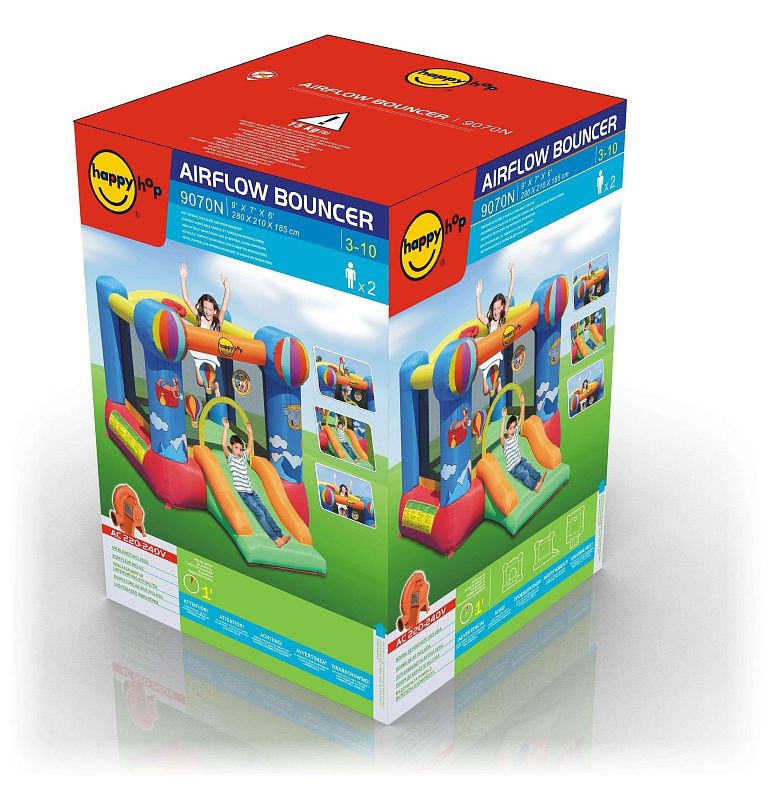 Надувной батут Happy Hop Вокруг света