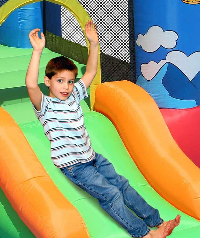 Надувной батут Happy Hop Вокруг света